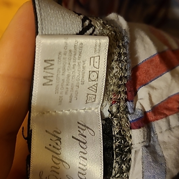 Elastic waistband pyjama pants - Picture 3 of 3